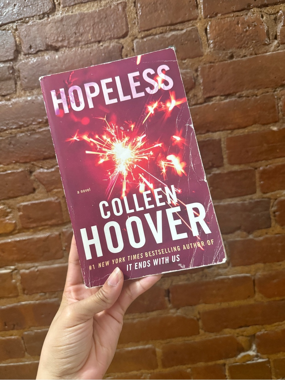Hopeless by Colleen Hoover Paperback Book